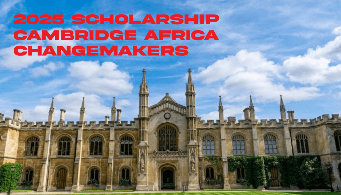 2025 Scholarship Cambridge Africa Changemakers